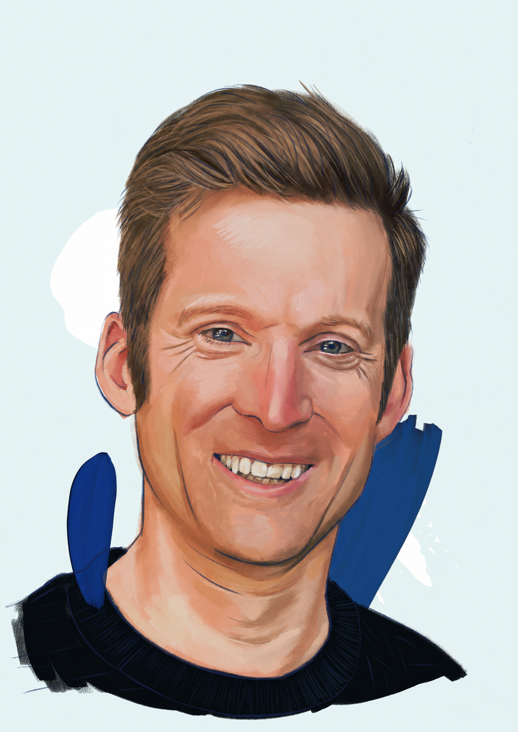 Portret van Jan Bakelants